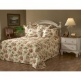Stylemaster Emma Printed Floral Matelasse Bedspread